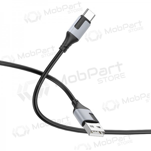 USB kabel Borofone BX101 USB-A to USB-C 1.0m černá