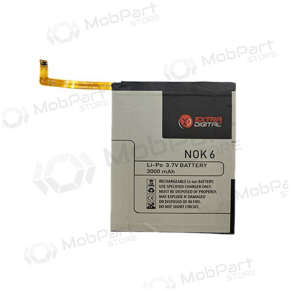 Nokia 6 baterie / akumulátor (3000mAh)