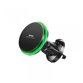 Automobilinis laikiklis-nabíječka Remax RM-C01 MagSafe 15W černá