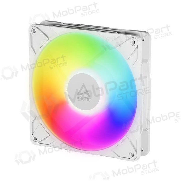 ARCTIC P14 PRO PWM PST A-RGB rámový ventilátor, 4-pin, 140mm, bílý