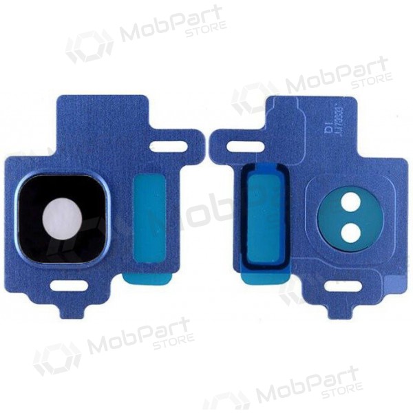 Samsung Galaxy S8 sklo kamery (s rámem) (modrý)