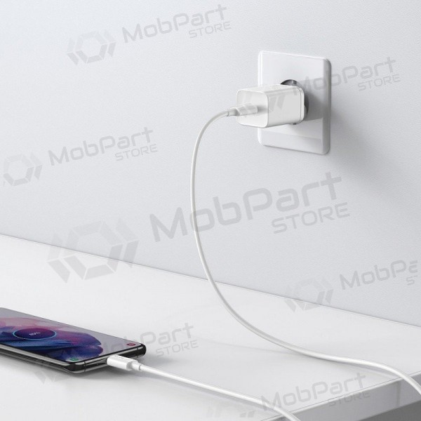 Nabíječka buitinis Baseus Super Si 25W + Type-C 1.0m bílý TZCCSUP-L02