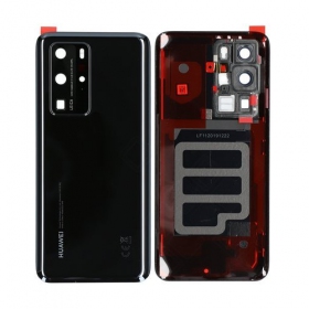 Huawei P40 Pro zadní kryt baterie (černá) (použitý grade C, originál)