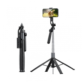 Selfie tyč Remax P30 1.8m černá