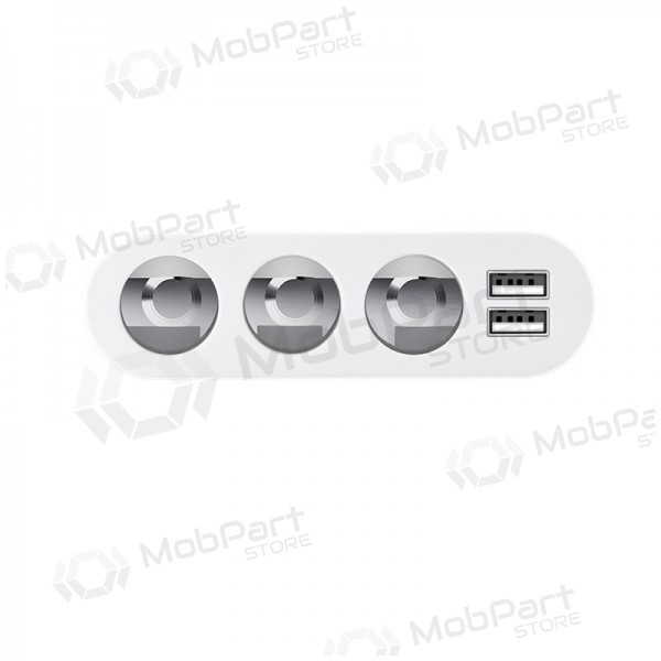 Nabíječka do auta - šakotuvas Hoco Z13 2xUSB 3xconnector