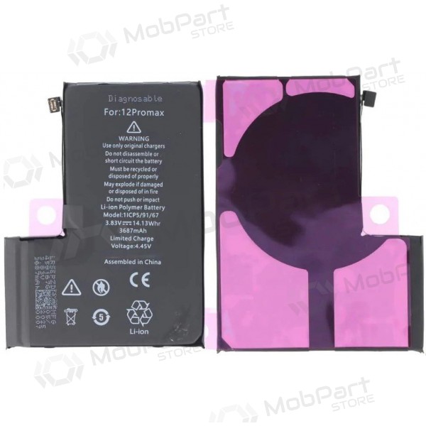 Apple iPhone 12 Pro Max baterie, akumuliatorius (Premium)