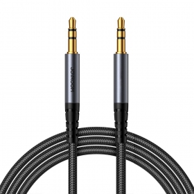 Audio kabel Joyroom SY-A08 3,5mm to 3,5mm 1.2m černá