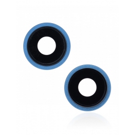 Apple iPhone 13 mini sklo kamery (2ks) (modrý) (s rámem)