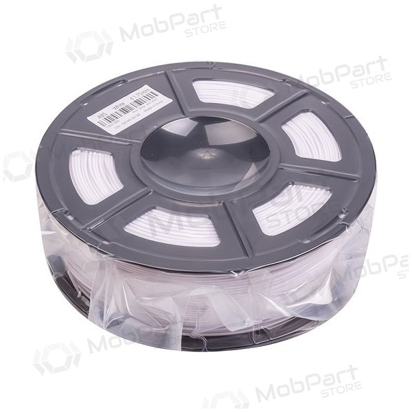 3D spausdinimo plastikas ABS, 1.75mm, 1kg, bílý