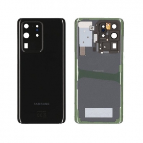 Samsung G988 Galaxy S20 Ultra zadní kryt baterie černá (Cosmic Black) (použitý grade B, originál)