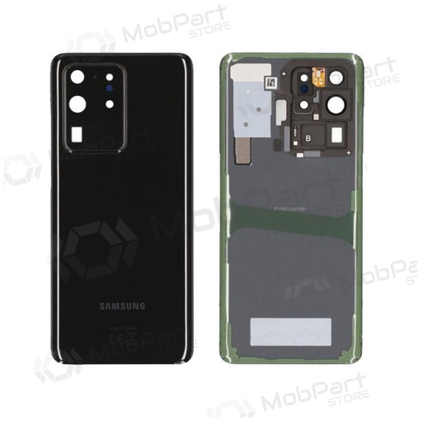 Samsung G988 Galaxy S20 Ultra zadní kryt baterie černá (Cosmic Black) (použitý grade B, originál)