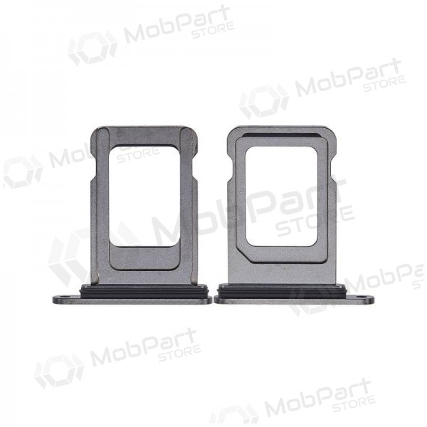 Apple iPhone 14 Pro / 14 Pro Max SIM držák karty (černá)