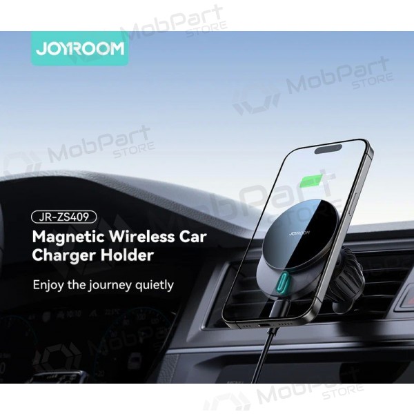 Automobilinis laikiklis-nabíječka Joyroom JR-ZS409 MagSafe 15W černá