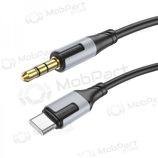 Audio kabel Borofone BL19 USB-C to 3,5mm černá