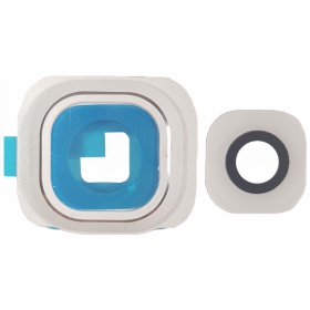 Samsung G920F Galaxy S6 sklo kamery (bílý)