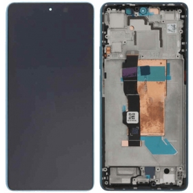 Xiaomi Poco F5 5G displej (modrý) (s rámem) (OLED)