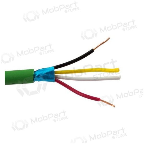 Silový kabel eib hchm 2x2x0.8 mm² měděný lszh cpr cca.
