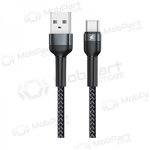 USB kabel Remax RC-124a USB-A to USB-C 1.0m černá