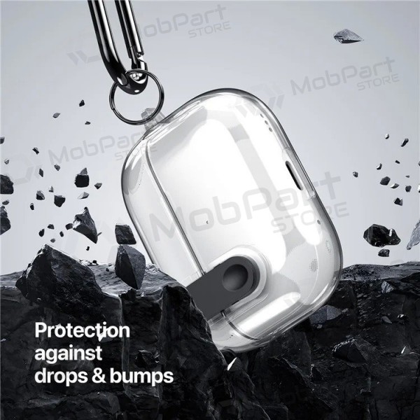 Pouzdro / kryt Dux Ducis PECL Apple AirPods 1/2 šedá