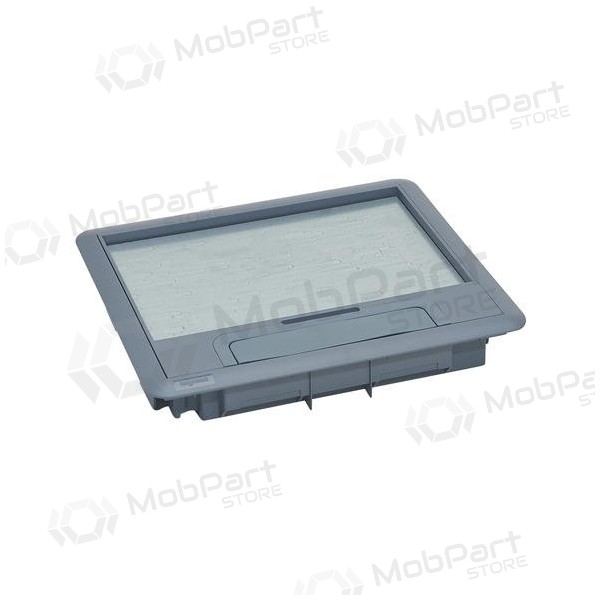 Grindinės dėžės dangtis 12/18 mod. Legrand 088001 (šedá)