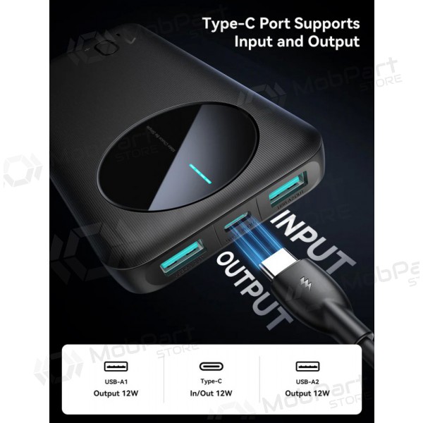 Externí baterie Power Bank Joyroom JR-PBF12 10000mAh černá