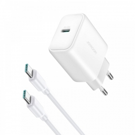 Nabíječka Joyroom JR-TCF24 USB-C PD30W + USB-C to USB-C cable 1.0m bílý