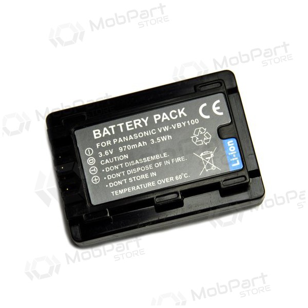 Panasonic VW-VBY100 akumuliatorius foto baterie / akumulátor
