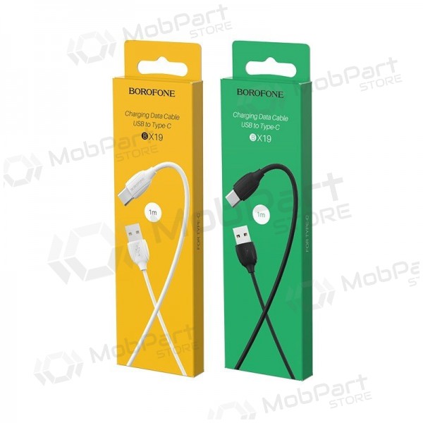 USB kabel Borofone BX19 USB-A to USB-C 1.0m černá