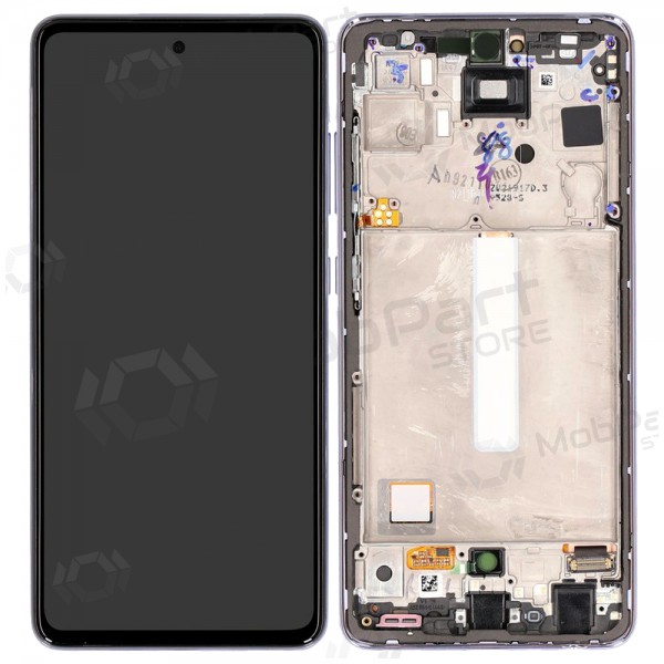 Samsung Galaxy A52S displej (nachový) (s rámem) (originál)