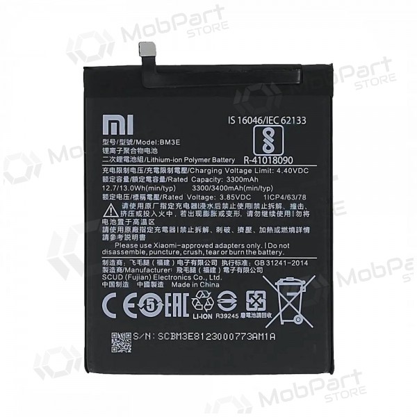 Akumuliatorius originál Xiaomi Mi 8 3300mAh BM3E (service pack)