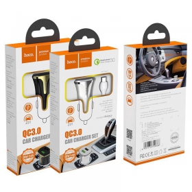 Nabíječka do auta HOCO Z31 USB + 