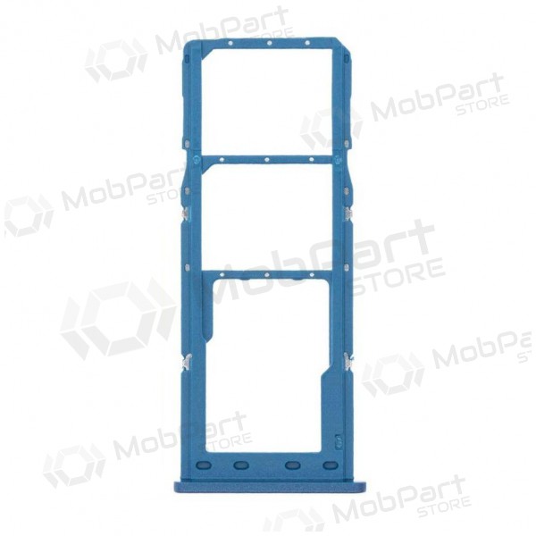 Samsung Galaxy A125 A12 / A127 A12S SIM držák karty (modrý) (service pack) (originál)