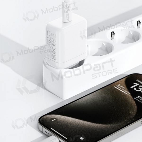 Nabíječka Acefast A130 20W USB-C bílý