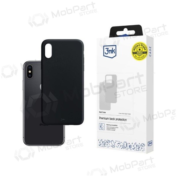 Samsung Galaxy A57 obal - 3MK Matt Case (černý)