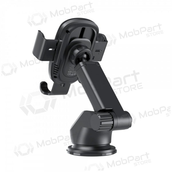 Automobilinis laikiklis-nabíječka Choetech T203-F 15W Gravity Car Charger Holder černá