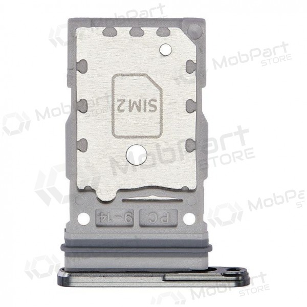 Samsung S918 Galaxy S23 Ultra Dual SIM držák karty (zelená) (service pack) (originál)