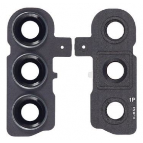 Samsung Galaxy S24 sklo kamery (s rámem) (černá)