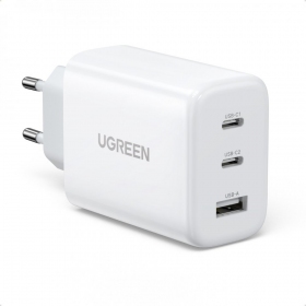 Nabíječka buitinis Ugreen CD275 2xUSB-C/USB-A 65W bílý