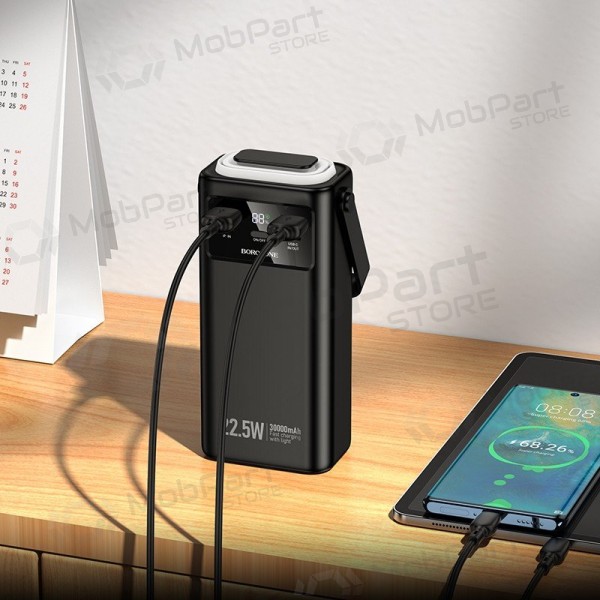 Externí baterie Power Bank Borofone BJ65 22.5W 30000mAh černá