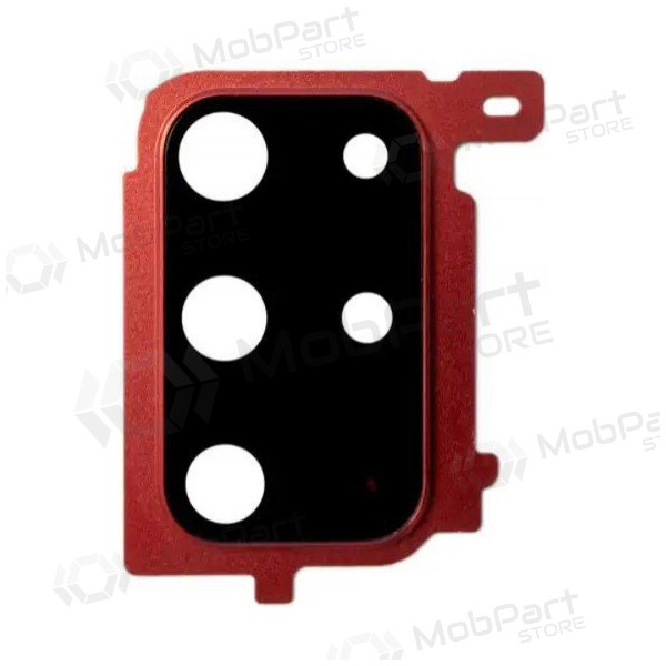 Samsung G985 / G986 Galaxy S20 Plus sklo kamery (červené)