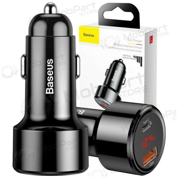 Nabíječka automobilinis Baseus Series x 2 USB Quick Charge 45W CCMLC20C-01 (černá)