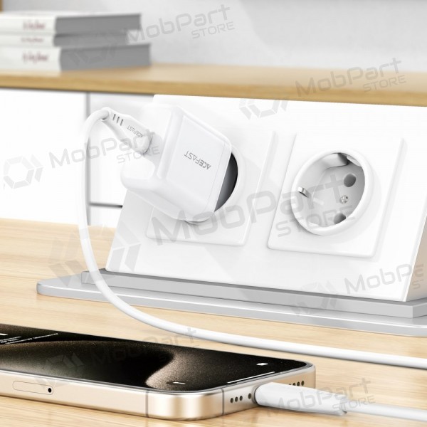 Nabíječka Acefast A130 20W USB-C bílý
