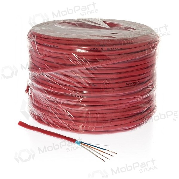 Stíněný požární kabel Bitner YnTKSYekw 2x0.8mm (500m, Eca, plný)