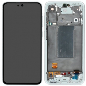 Samsung Galaxy A56 displej (šedá) (s rámem) (refurbished)