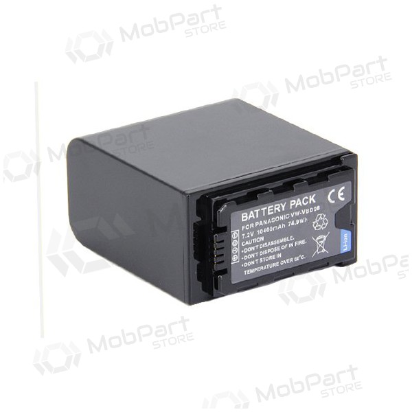 Panasonic VW-VBD98 10400mAh foto baterie / akumulátor