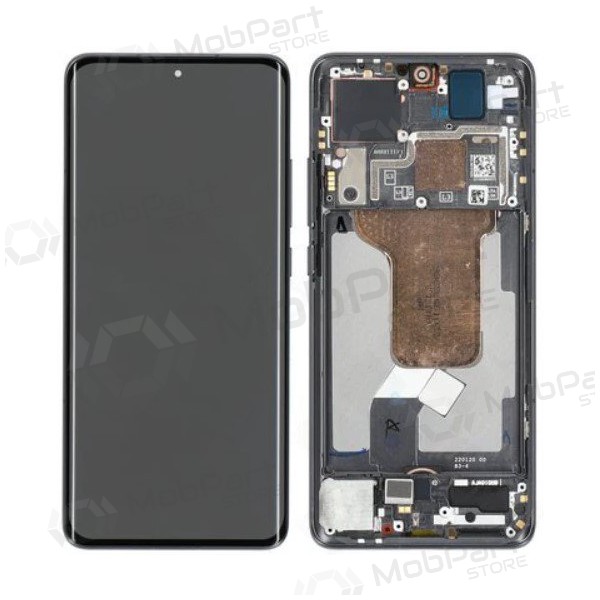 Xiaomi 12 5G / 12X / 12S displej (černá) (s rámem) (originál)