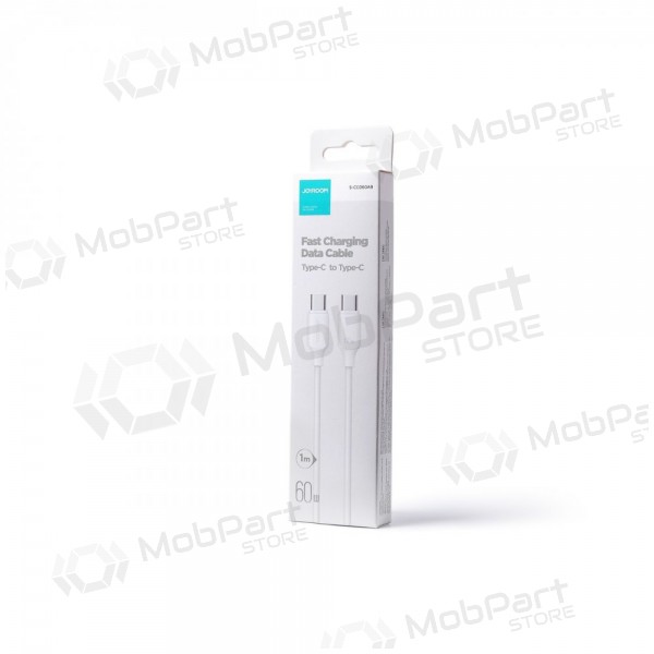 USB kabel Joyroom S-CC060A9 Type-C to Type-C 60W 1.0m bílý