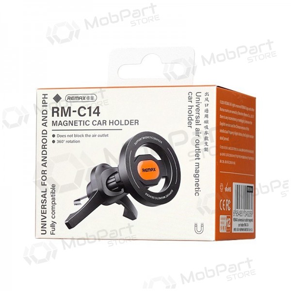 Držák telefonu do auta Remax RM-C14 MagSafe (air vent) černá