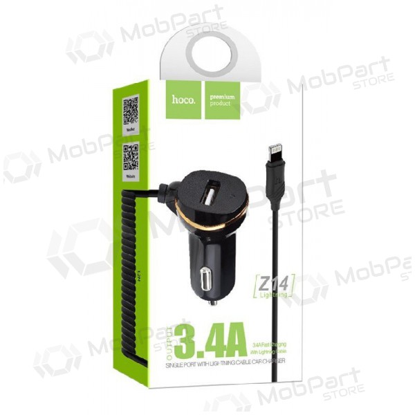 Nabíječka do auta HOCO Z14 USB + 
