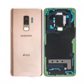 Samsung G965F Galaxy S9 Plus zadní kryt baterie zlatý (Sunrise Gold) (použitý grade C, originál)